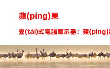 蘋(píng)果臺(tái)式電腦顯示器：蘋(píng)果臺(tái)式電腦顯示器亮度怎么調(diào)節(jié)